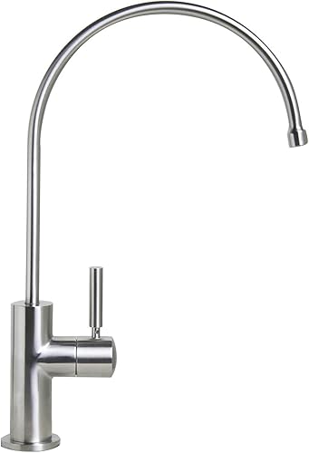 Alfi AB5008 - Dispensador de agua potable, 3 x 7 12 pulgadas de profundidad x 12 38 pulgadas de alto, acero inoxidable