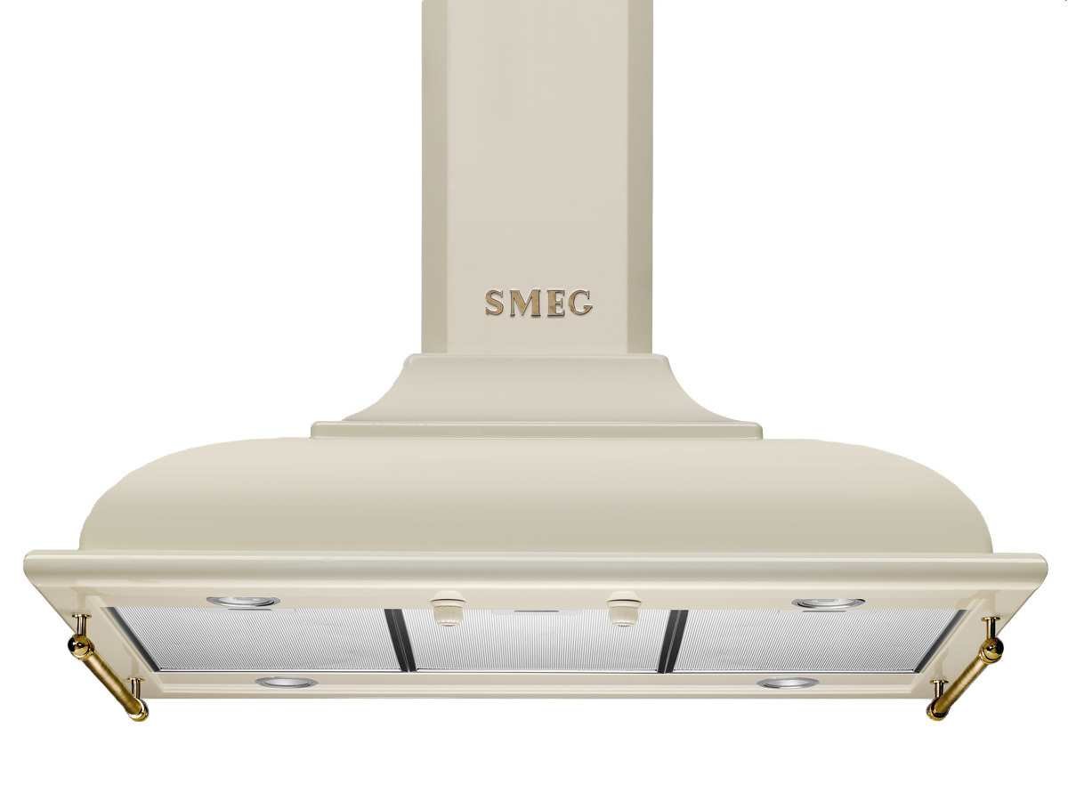 Smeg KCI19POE Isola Crema 820m³/h B cappa - cappe (820 m³/h, Condotta, A, C, 65 dB)