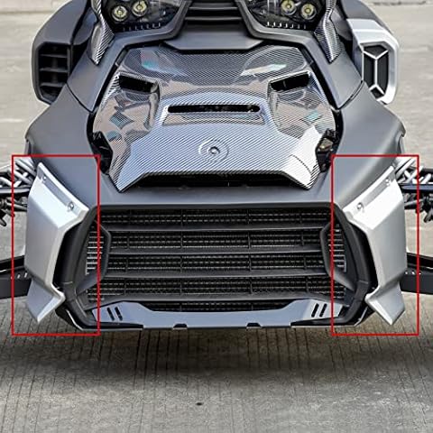 SAUTVS Front Grille Trims for Can-Am Ryker (Replace #219400947) Cover