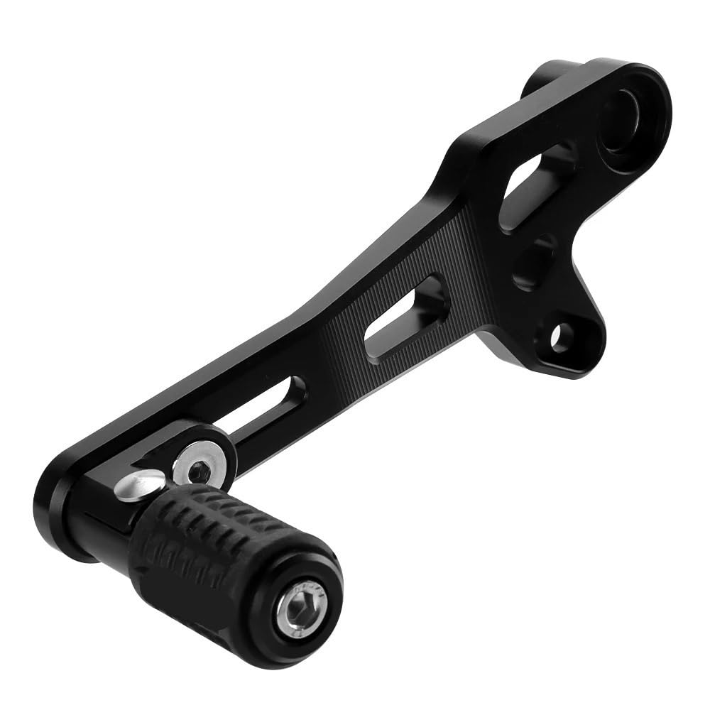 Uecdry Black Folding Gear Shift Lever Aluminum Gear Shift Lever For Desertx Motorcycle Adjustable Folding Shifter Shifting Pedal For Desert X 2022 2023 2024