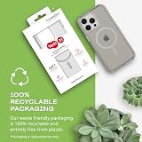 Tech21 Evo Crystal do iPhone'a 15 Pro Max, kompatybilne z MagSafe, etui ochronne na uderzenia, naturalny tytan