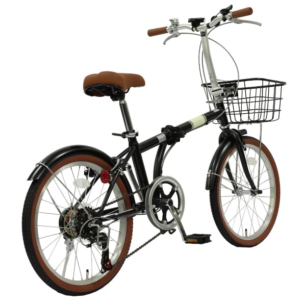 Amazon | 折りたたみ自転車 20インチ スチール シマノ製 6段変速