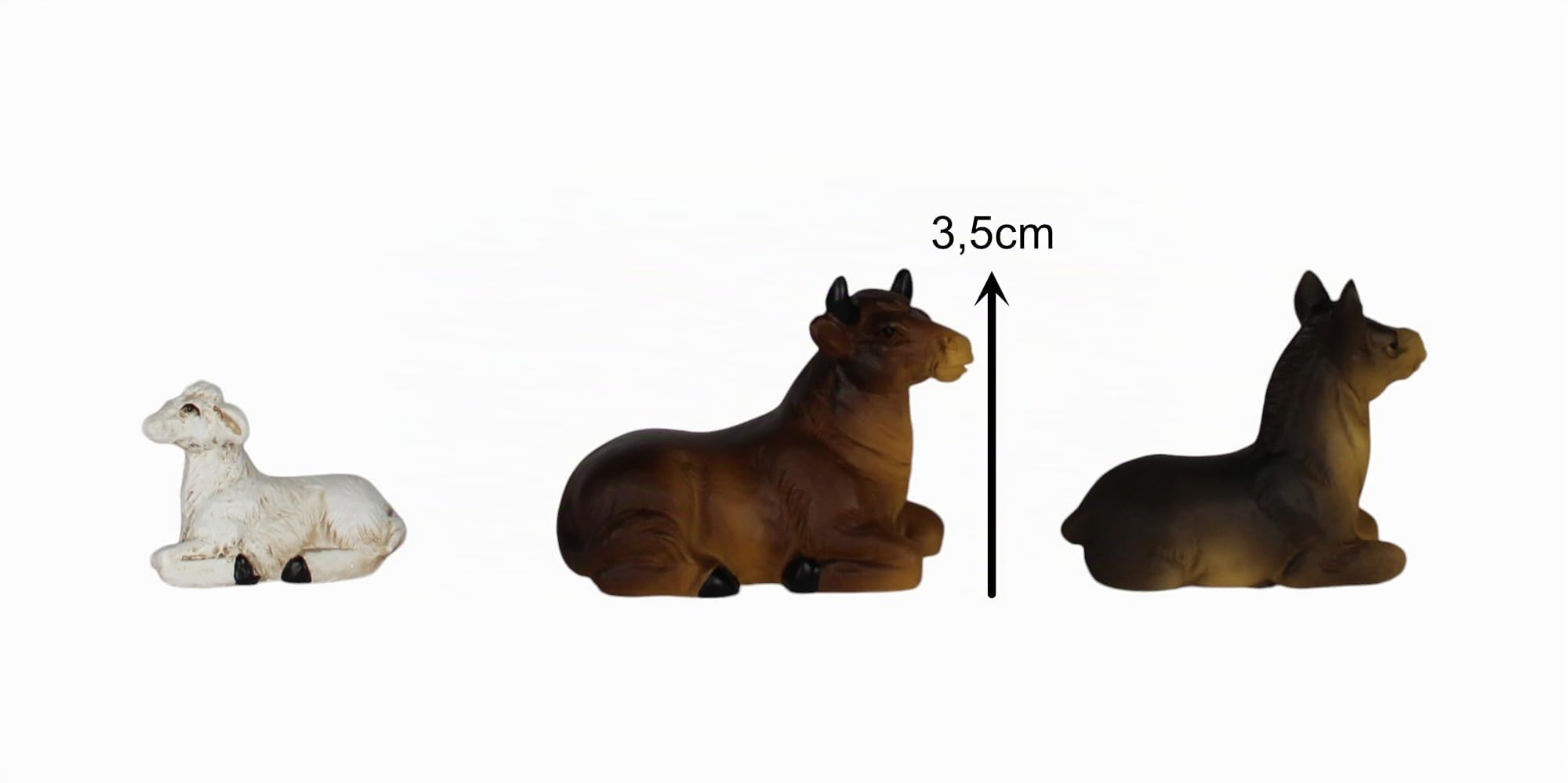 ZICOM Krippenfigurenset Haifa barock ca. 8cm 12-TLG. Polyresin, handbemalt