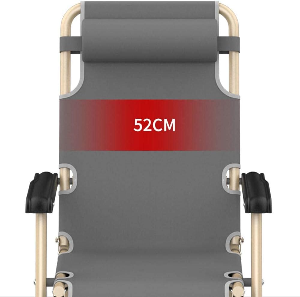 Sun Lounger Recliner,Zero Gravity Reclining Relaxer Chair, Multi Position Sun Lounger Outdoor Patio Lounge Chair Recliner Chair Sun Chair Folding Garden Chair-1 Little Surprise Com