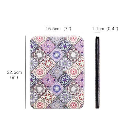 Espejo de Maquillaje Plegable Portátil Rectangular 9x7 in miniatura 6