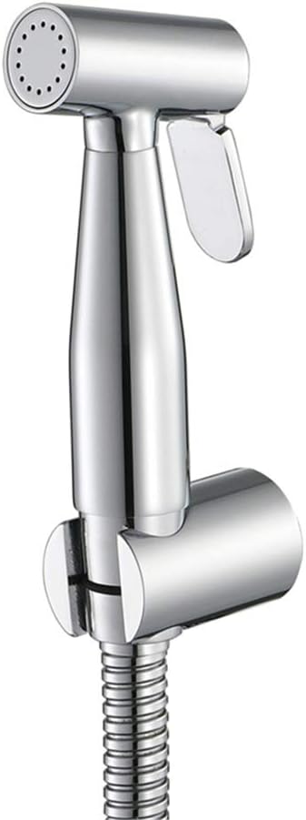 Faucets Brass Chrome-Plated Women's Wash Faucet, Women's Wash Partner Spray Gun Set Toilet Flusher