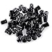 Wangdd22 Black 50pcs 3mm LED Plastic Clip Holder Display Panel