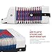 Kids Accordion, 10 Keys Control Mini Accordion Toy Gifts Easy to Play for kids Children Beginners Lightweight Musical Instrument Developmet Fit for 3 years and over (White)
