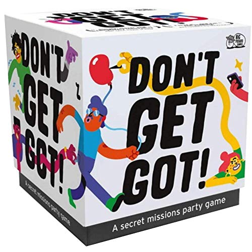 Don't Get Got : Un Jeu de société avec des Missions secrètes à réaliser... sans se Faire Attraper (Version Anglaise)