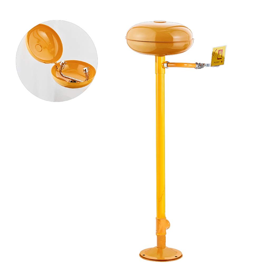 ZTCHSENZT Safety Eyewash,Emergency Shower Spray Head Safety Eyewash Station Face Washer Horizontal Mounted