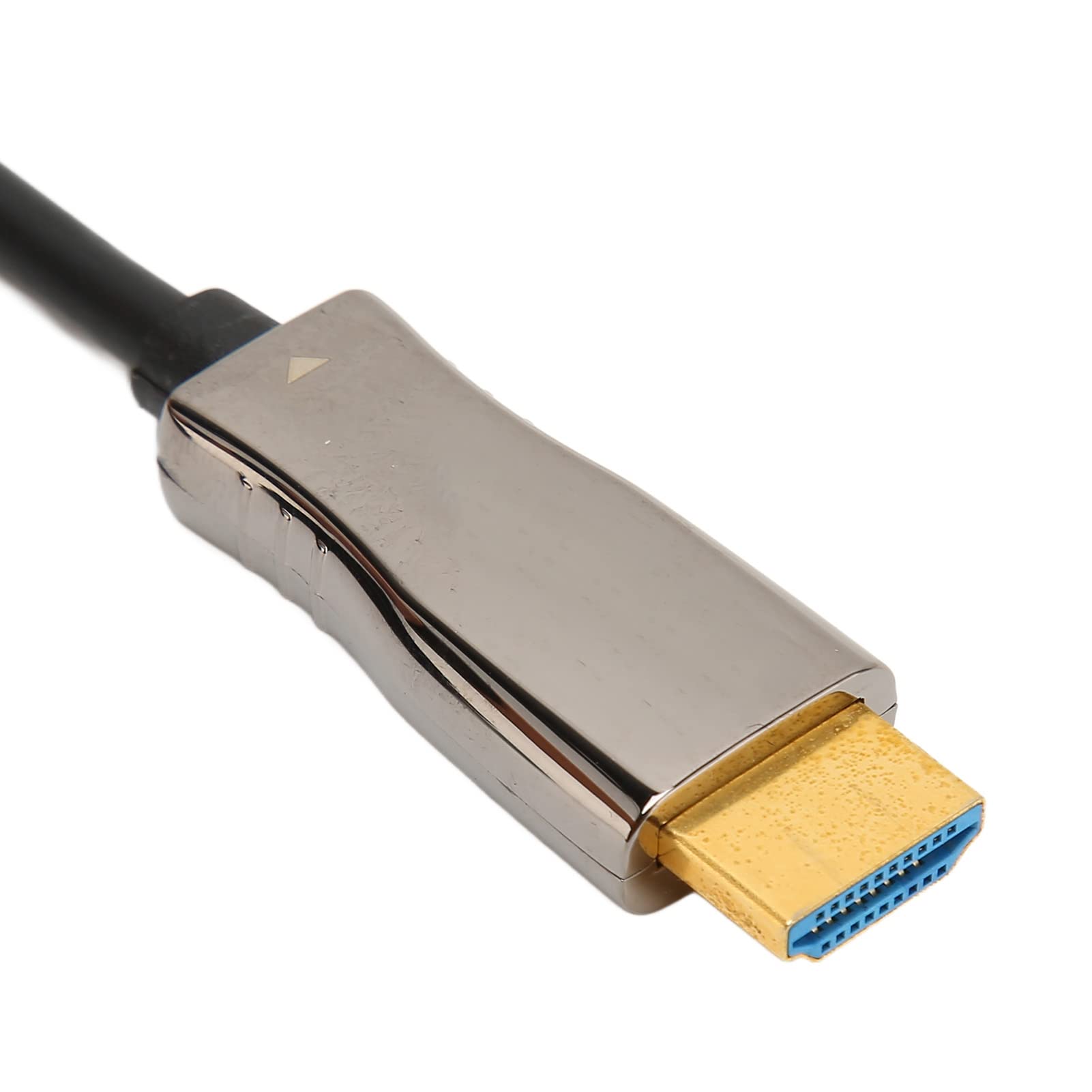 Cavo per interfaccia multimediale 4K HD, cavo di interfaccia ottica multimediale HD verso interfaccia multimediale HD, velocità elevata di 18 Gbps con conversione del segnale non (25 m/82 piedi)