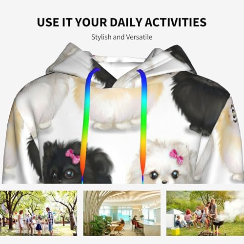 Sweat à capuche Poméranien résout le manque de confort avec style féminin - 7