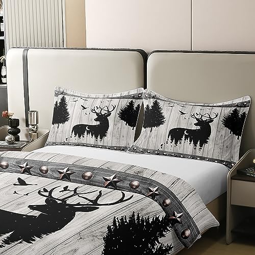 Chasse au cerf housse de couette 100% coton de qualité supérieure