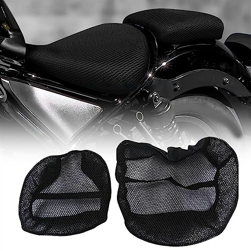 Coussin protection moto haut de gamme en tissu technique pour selle Honda Rebel CMX