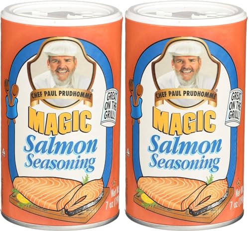 Image of Chef Paul Prudhomme's Magic Salmon Seasoning - 7 oz- Pack of 2