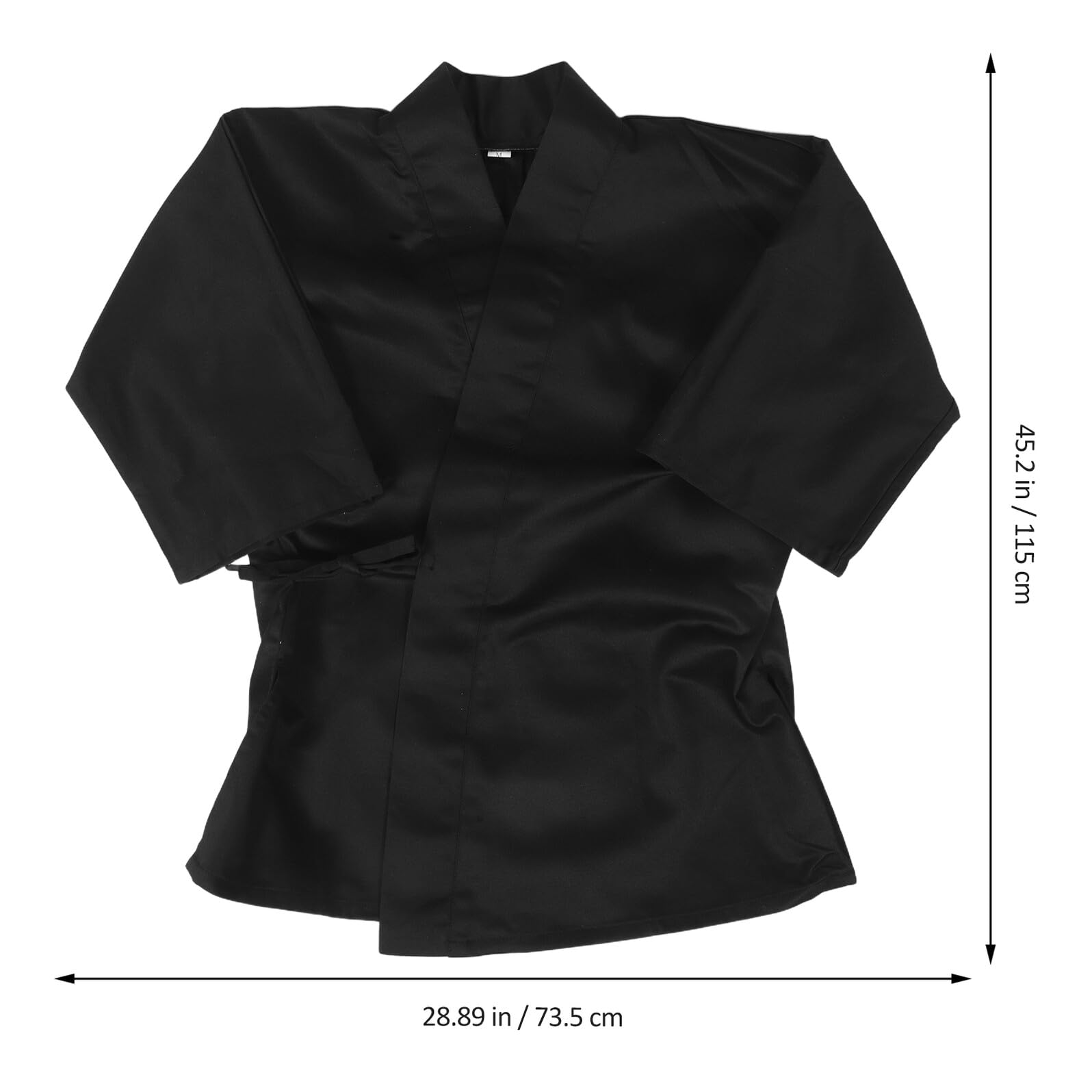 Beaupretty Ropa De Trabajo De Chef Japonesa Kimono Chaqueta De Chef De Sushi Transpirable Uniforme Unisex para Restaurantes Japoneses para Cosplay De Kimono Japonés