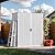 Devoko 5 x 3 Resin Outdoor Storage Shed with Floor - Waterproof Plastic Outdoor Tool Cabinet with Lockable Doors for Patio Furniture, Pool Accessories, Garden Tools (Light Gray)