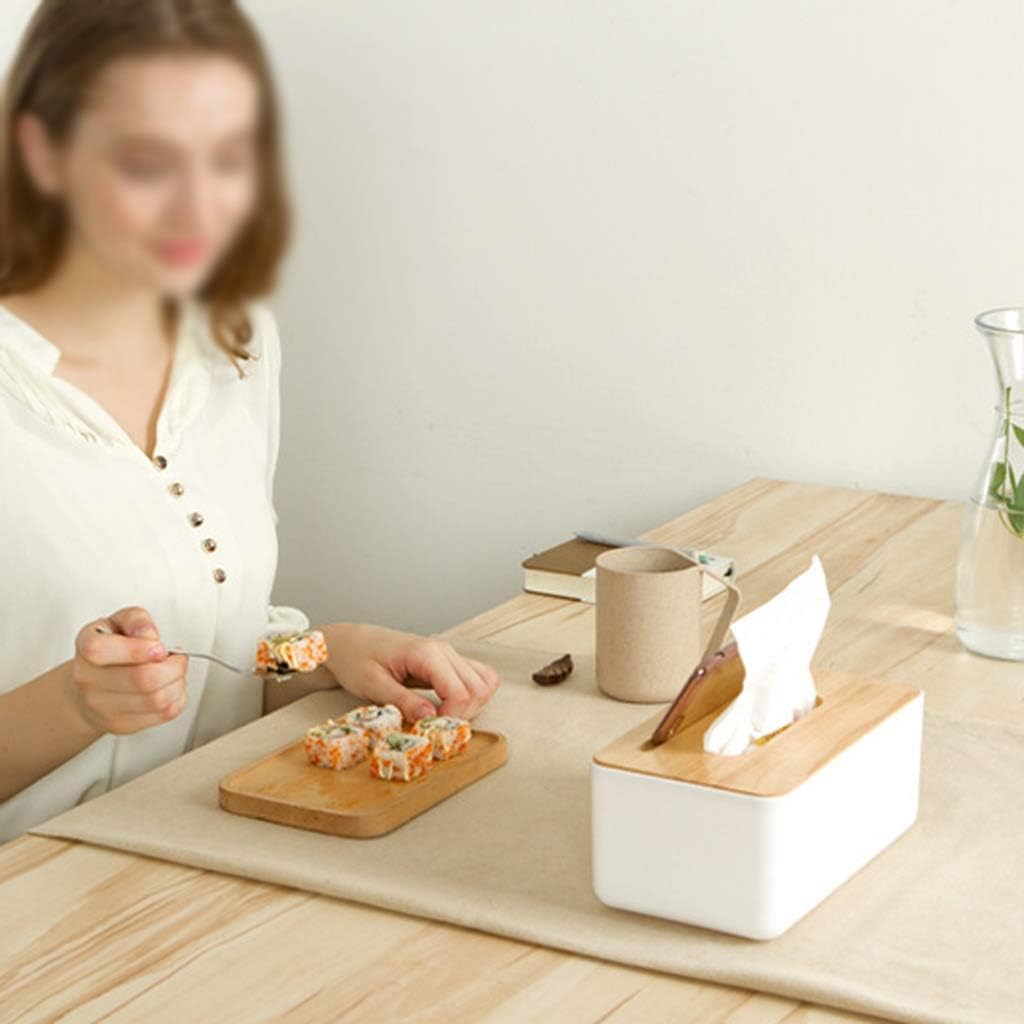 Tissue Box Holder Rectangular Bathroom Holders,Countertop Dispenser Cover Rectangle for, Bedroom, Living Room