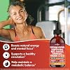 Cayenne Pepper Supplement Liquid Drops + Hawthorn Berry, Vitamin D3 K2 Beet Root Powder, Ceylon Cinnamon, Turmeric Curcumin, Organic Panax Ginseng - 2oz