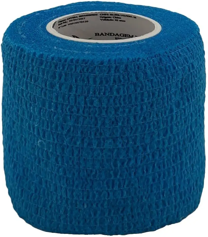 Bandagem Adesiva Elástica Flexível Lisa Jiu Jitsu 5cmx4,5m - Phantom HK