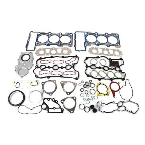 Image of 3.0 TFSI Engine Cylinder Head Gaskets Seals Kit Fits for Audi A4 A5 A6 A7 Quattro / S4 / S5 3.0L, 12-15 VW Touareg 3.0 TSI TFSI V6 Replace OE 06E103149AG 06E253039C 06E103483P 06E103484N
