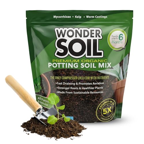 WONDER SOIL Organic Potting Soil | Ready to Plant Coco