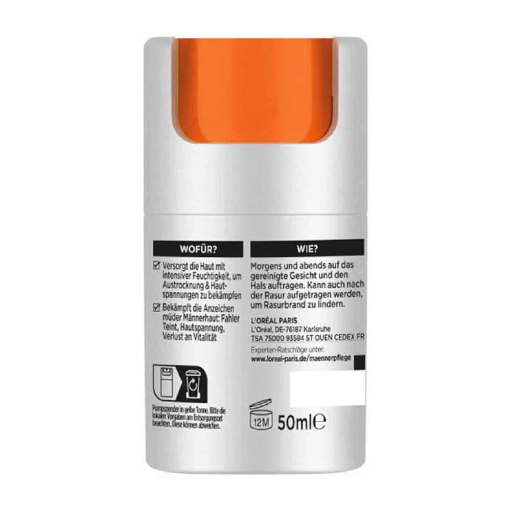 L'Oréal Men Expert Comfort Max Anti Dry Skin Moisturiser, Moisturises and Soothes Dry Skin, 1 x 50ml, 50 ml (Pack of 1) - Image 3