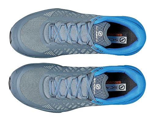 Scarpa Men's Spin Ultra Trail Shoes For Hiking And Trail Running - Iron/Deep Sea - 10 Women/9 Men #TOP5