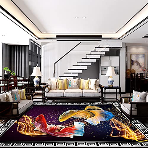 カーペット 北欧 おしゃれ 100*180cm マット 厚手 花模様 モダン ラグカーペット オールシーズン 北欧 夏用 リビング 書斎 敷物 ラグ テレワーク 在宅 デスクラグ デスク下 インテリア マット 寝室 キッチン 廊下 カラー マット