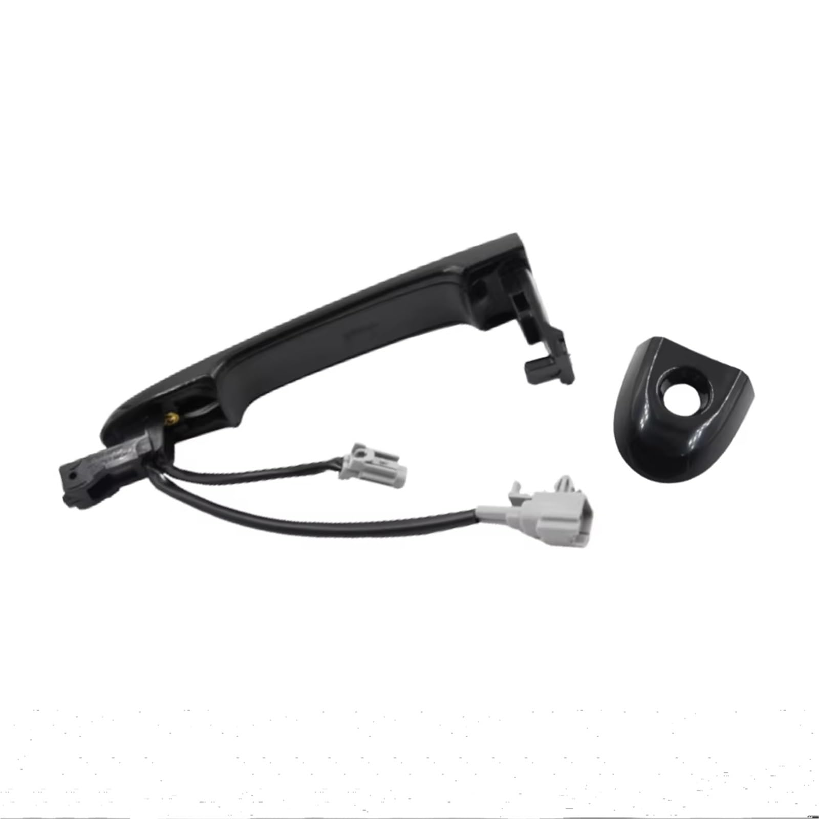 ZJYZYQ Car Sliding Outer Door Handle for Nissan for Juke 2010-2019 Front Door Handle O S Driver Right Side Keyless Entry(Style A with Hole)
