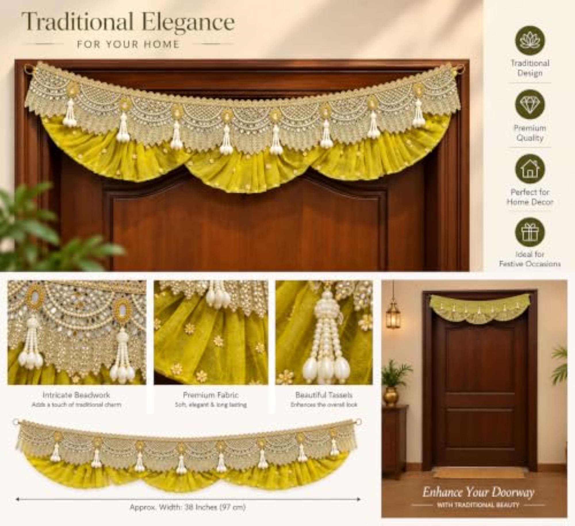 Traditional Toran for Main Door Entrance
