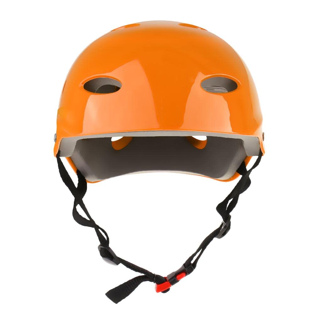 Casco de seguridad para deportes acuáticos talla L naranja