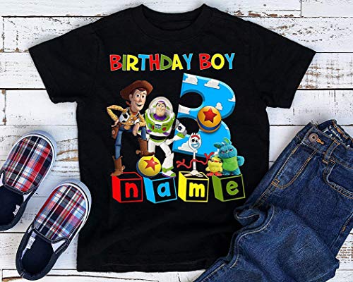 Toy Story Birthday Shirts for Family, Toys Story Shirts, Custom Birthday Boy Shirt, Personalized Toy Story Shirt, Matching Toy short
