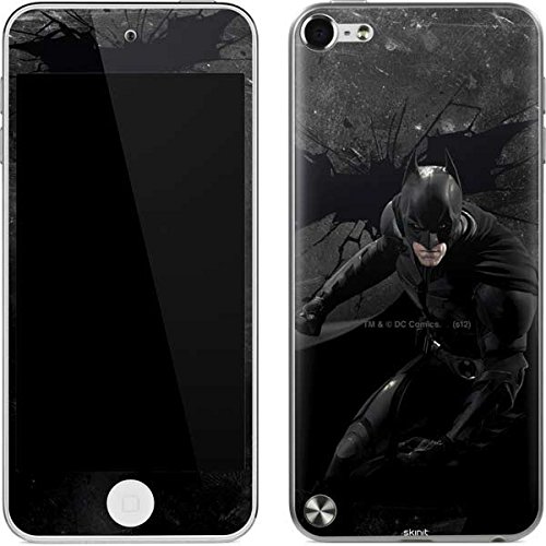 Skinit Decal MP3 Player Skin Compatible with iPod Touch (5th Gen&2012) - Officially Licensed Warner Bros Batman in Black Design