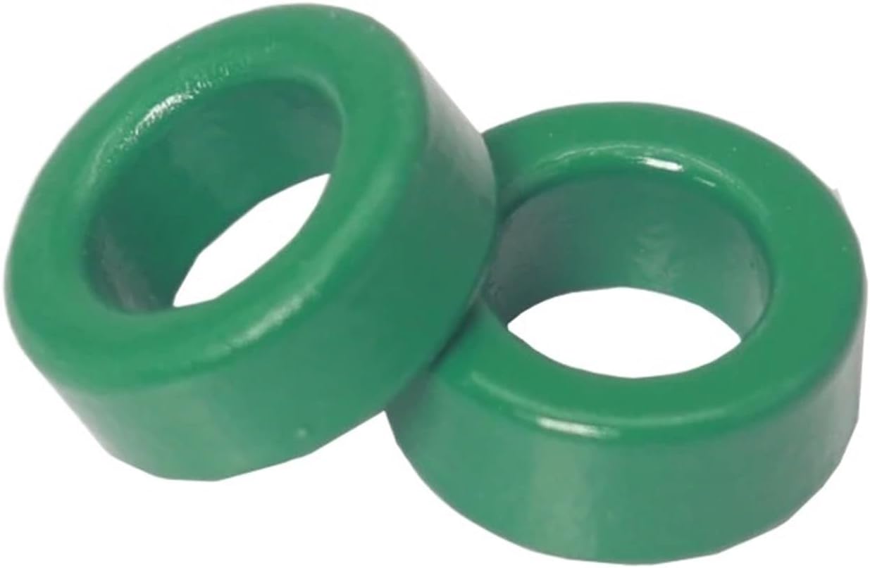 10PCS Green Ferrite Magnetic Ring 13x7x5mm Anti-Interference Core Filter Inductance Magnetic Ring
