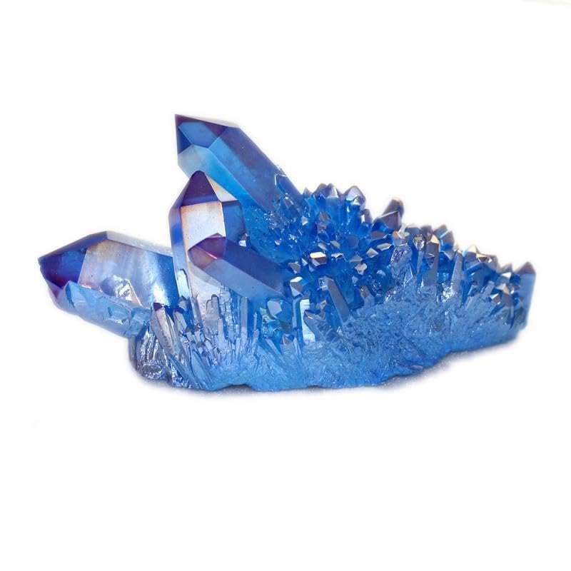Aura Quartz Blue de 100g pour décoration de maison moderne