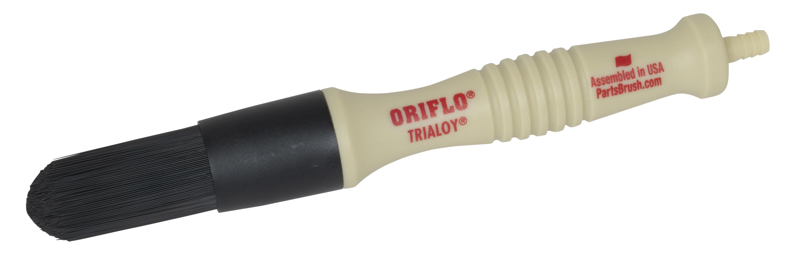 Parts Brush™ Oriflo (#OR101) – Flow-Thru Washer Brush use with a Hose to Connect to Parts Washer Nozzle