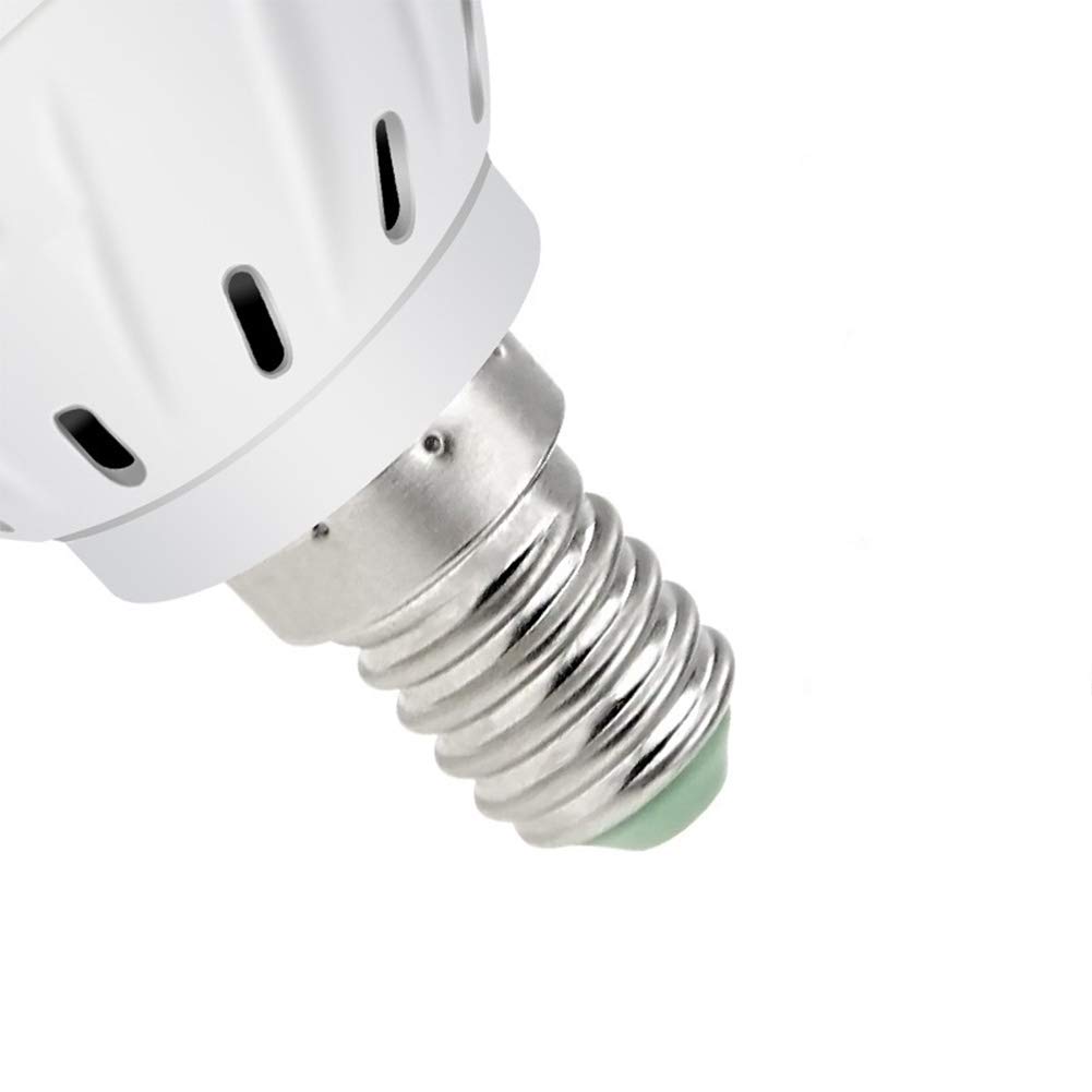 Bombilla LED Especial Para Cultivo De Plantas De Interior, 48/60/80 LED, Luz Blanca, Rosca E27/E14/B22