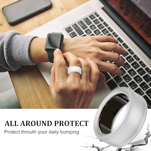 Aizhiyi Silicone Ring Cover Compatible With Oura Ring Gen 3 Working Out thumb #2