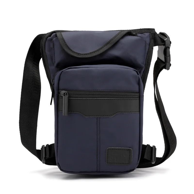 Sacoche moto jambe navy homme pour taille et cuisse