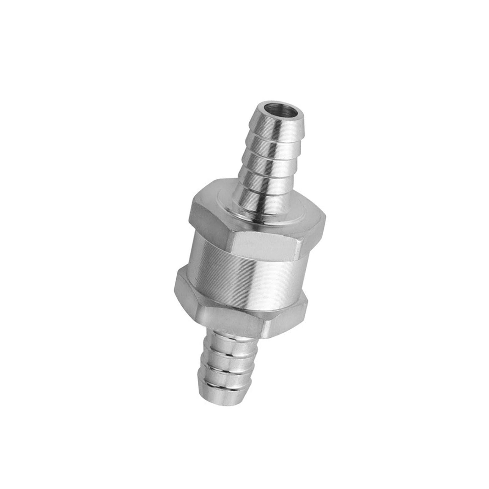 Hdoytxxm 10Mm Upgrades Metal Cores Check Valves For Gasolines Fuels Line Prevents Backflow Suitable For 6Mm 8Mm Tubing Vehicle Modification Fuels Check Valves