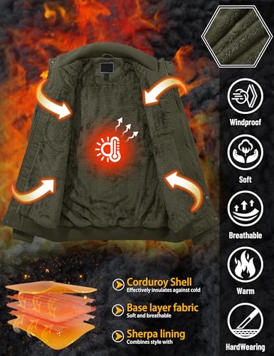 Image of TACVASEN Men's Lightweight Military Cotton Jacket Casual Windbreaker Coat | with zipper and hidden snap,stand collar,multi pockets,tactical m65 field cargo outerwear for winter & fall,utility windproof