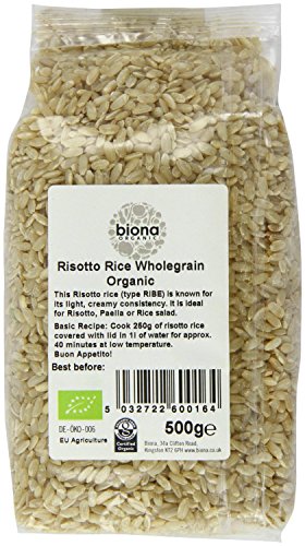 Biona Organic Risotto Rice Brown 500g image 3