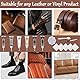 Carreneu 6 Farben Lederreparatur Creme Flüssigleder Reparatur Set Leder Restaurator Kunstleder Reparaturset Reparatur Set Geeignet für Lederprodukte Wie Autositze Sofas Lederjacken Lederschuhe etc