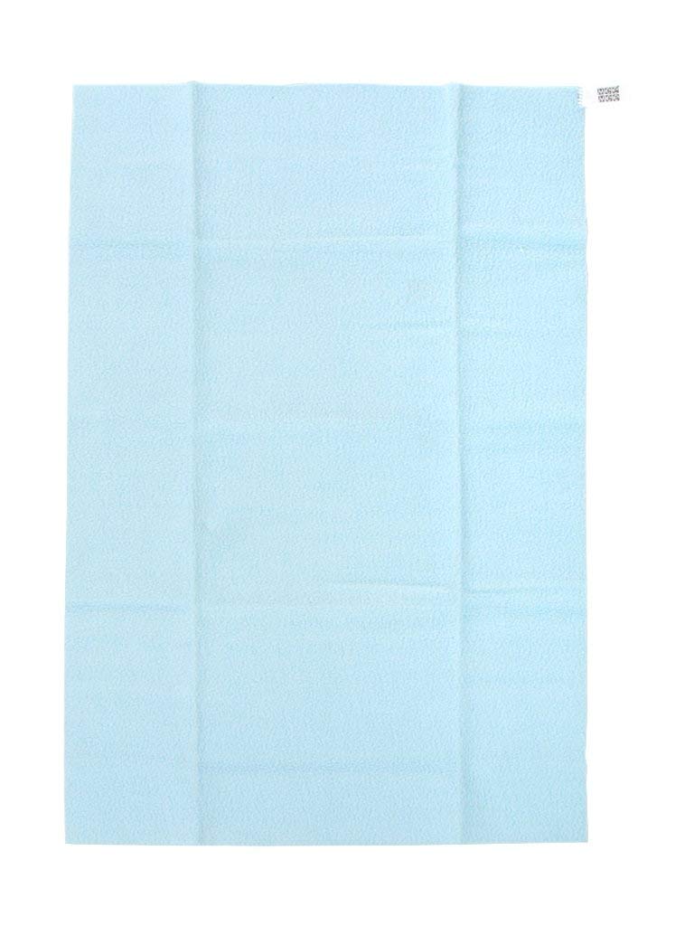 Mee Mee Reusable Water Proof Cotton Bed Protector Sheet/Extra Absorbent Mat/Dry Sheets/Urine Sheet/Dry Mat(Large, Blue)(100CmX140Cm) - Image 4 thumbnail