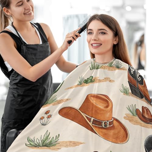Capa de Barbero Kigai Wester Cowboy para Hombre miniatura 7