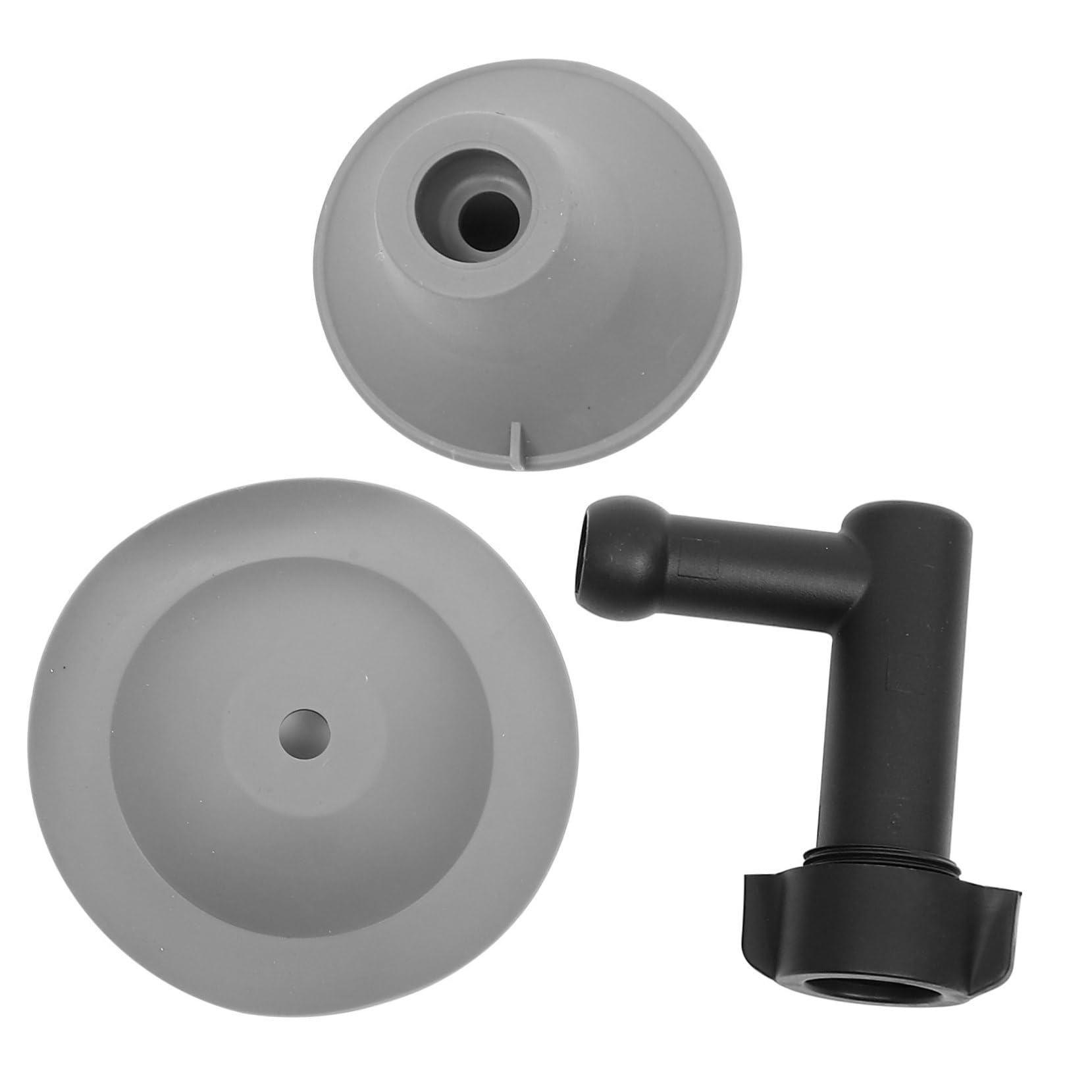 Ventouse de Toilette pour Débouchage Wc Blanche Flexible en Plastique