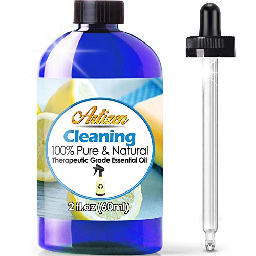 Artizen Cleaning Blend Essential Oil (100% Pure & Natural - Undiluted) Therapeutic Grade - Huge 2oz Bottle - Perfect for Aromatherapy, Relaxation, Skin Therapy & More!