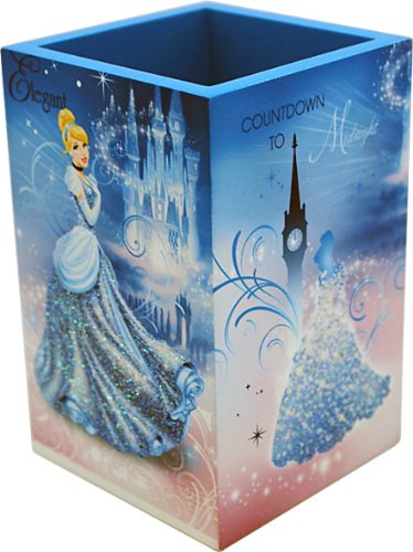Porte-crayon Cinderella Joy Toy 90002 bois fini stylos perdus
