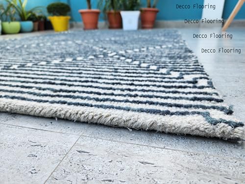 Image of Soft Pure Woolen Modern Collection Tufted Carpet for Living Room,Bedroom'Kitchen and Hall (5 X 8) Feet